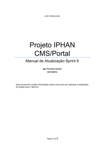 Projeto IPHAN CMS/Portal