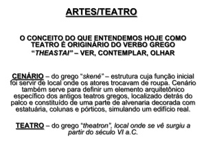 artes/teatro - Educacional