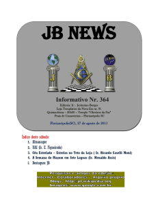 JB News - Informativo nr. 0364