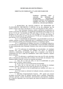 Orientação Normativa SRH/MP nº 6/2013