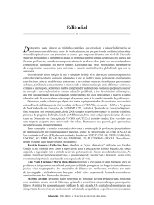 Editorial - Revistas da PUCRS