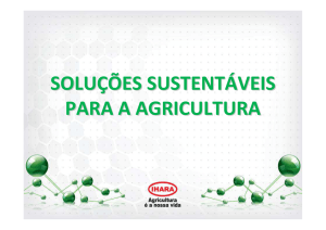 Soluções Sustentáveis para a Agricultura 21