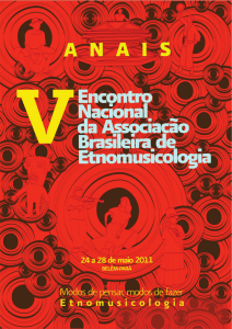 Anais V ENABET - Associação Brasileira de Etnomusicologia