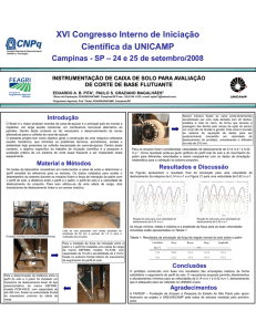XVI Congresso Interno de Iniciação Científica da UNICAMP
