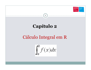 Capítulo 2 Cálculo Integral em R
