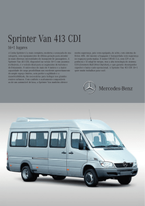 Sprinter Van 413 CDI - Mercedes-Benz