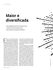Maior e diversificada - Revista Pesquisa Fapesp
