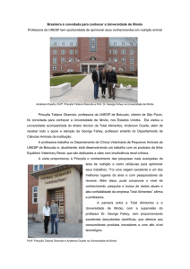 Brasileira é convidada para conhecer a Universidade de Illinóis
