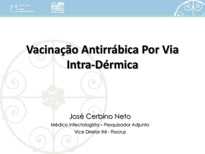 Confira aqui a apresentação de José Cerbino Neto, Médico