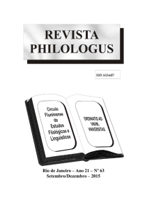 Revista Philologus
