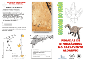 Pegadas de Dinossáurio no Barlavento Algarvio