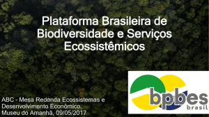 Apresentação do PowerPoint - Academia Brasileira de Ciências