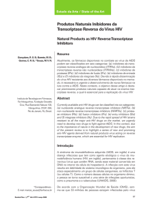 Produtos Naturais Inibidores da Transcriptase Reversa do Vírus HIV