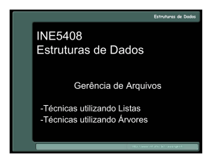 INE5408 Estruturas de Dados
