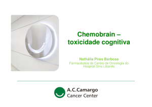 toxicidade cognitiva - A.C.Camargo Cancer Center