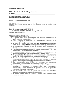 Gincana UTFPR-2010 CCO – Comissão Central Organizadora