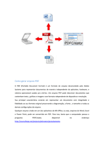 Como gerar arquivo PDF