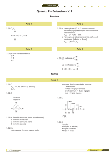 Química E – Extensivo – V. 1