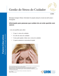 Managing Caregiver Stress - the University Health Network