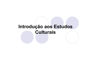 Introdução aos estudos culturais