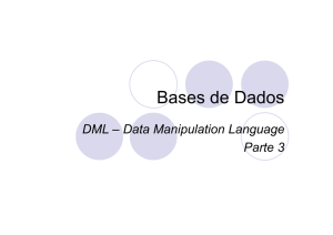 Bases de Dados