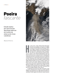 Poeira faiscante - Revista Pesquisa Fapesp