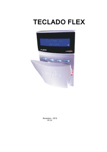 teclado flex - Alarma - Equipamentos de Segurança