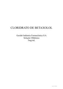cloridrato de betaxolol