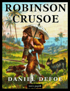 Resumo de Aventuras de Robinson Crusoe