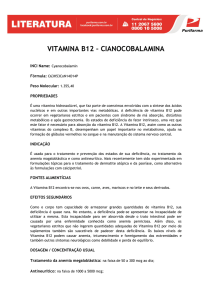 vitamina b12 – cianocobalamina