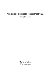 Aplicador de porta RapidPort® EZ