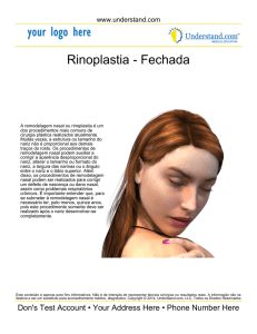 Rinoplastia - Fechada