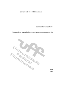 Universidade Federal Fluminense Denilson Pereira de