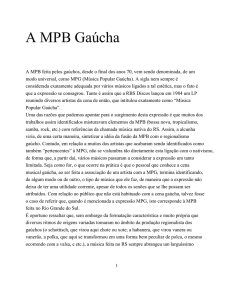 A MPB Gaúcha