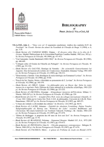 bibliography - Pontificia Università Gregoriana