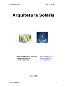 Arquitetura Solaris