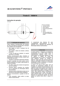 Manual do produto - Tríodo S - U18551 [1000614] (PT)