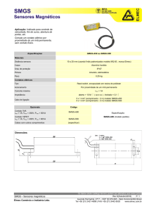 Sensor magnético - Elmec Comércio e Indústria Ltda