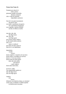 Poema Sem Nome - Hugo Scabello