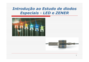 LED – Díodo Emissor de Luz