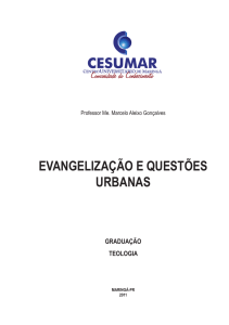 evangelização e questões urbanas