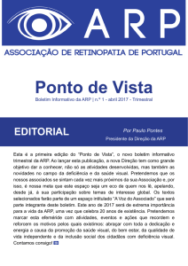Ponto de Vista - Associação de Retinopatia de Portugal