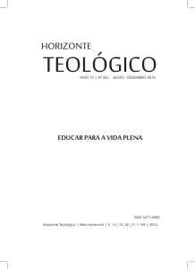 Revista Horizonte Teológico nº 26