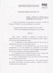 Instrução normativa nº 03/2006