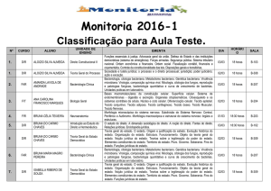 Monitoria 2016-1