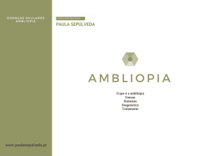 Aceder à Informação sobre Ambliopia em pdf