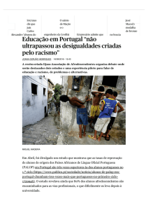 Educação em Portugal “não ultrapassou as desigualdades criadas