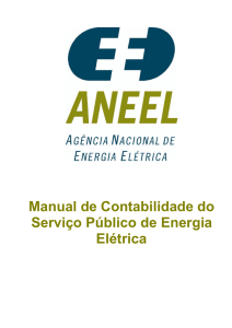 Manual de Contabilidade do Serviço Público de Energia