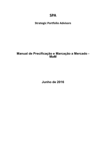Strategic Portfolio Advisors Manual de Precificação e Marcação a