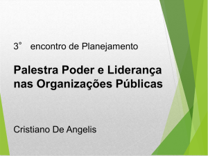 Apresentação III SPUSC - Cristiano Trindade de Angelis, PhD